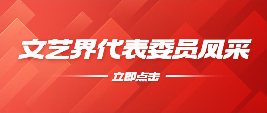 直通现场｜组图：文艺界代表委员风采
